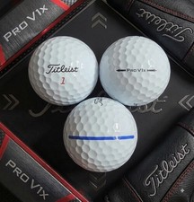 4 Titleist Pro V1X Left Dash AIM Performance Blue 2025