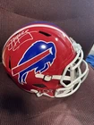Buffalo Bills Jim Kelly Autographed Red Rep Helmet BAS Authenticated