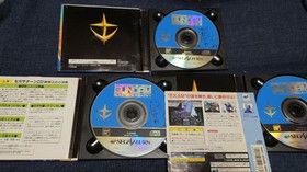 Sega Saturn Mobile Suit Gundam Side Story I II III Set Japanese version 23a
