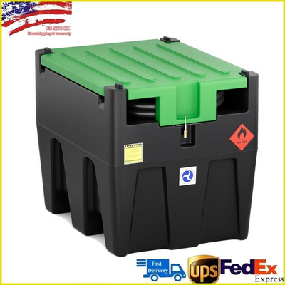 #ad #ad 58 Gallon Portable Gasoline Diesel Fuel Transfer Tank with Pump 12V DC Electric $546.99