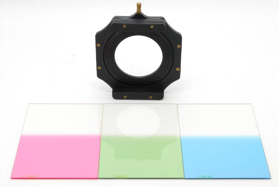 [Near MINT] Lee Pale Tint Filter Set 100x150mm w/Holder & 67mm Adapter Kit JAPAN - Image 3 of 4