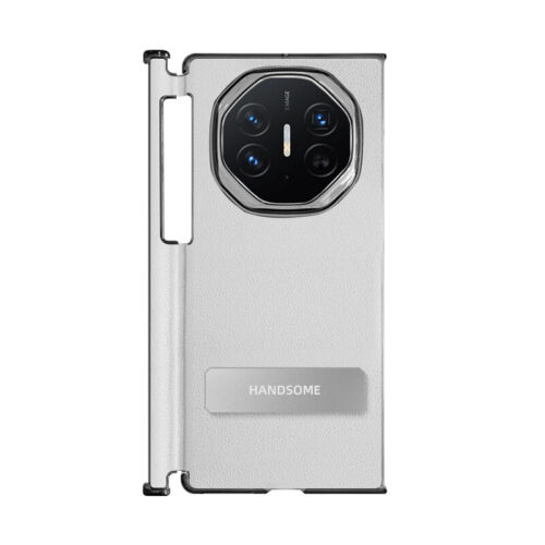 Premium Leather Shockproof Case Back Cover+Foldable Bracket for HUAWEI Mate XT - Picture 2 of 14