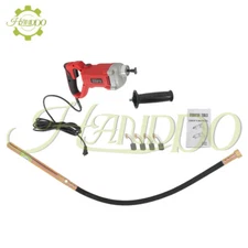 Handheld Concrete Vibrating Tool 1500W Concrete Vibrator with 4.92 ft Shaft Rod