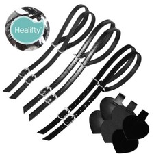 3 Set Heel Pads Shoelace for High Heel Anti-loose Sticker Ankle Strap Belt Women