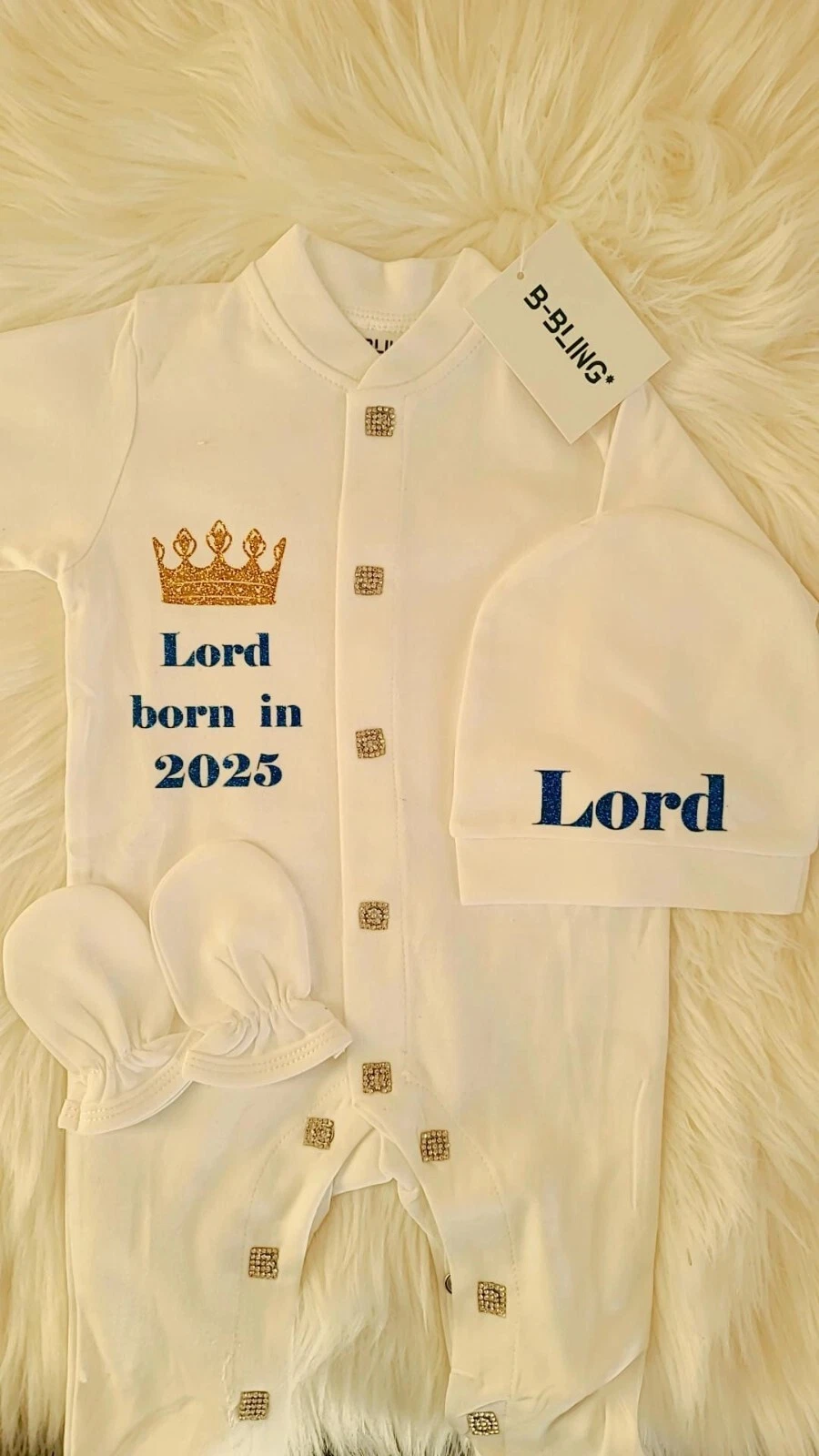 Personalised Baby Sets Clothes Baby Name shower gift Set 3 piece Romper Set