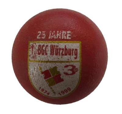 Minigolfball Minigolfbälle ~ 3D 25 Jahre BGC Würzburg KX