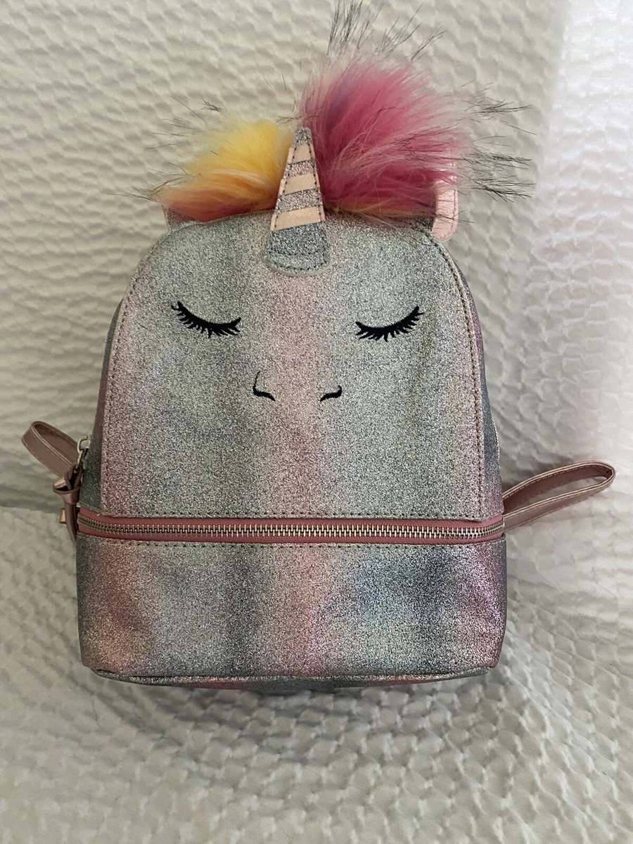 Under One Sky, Accessories, Under One Sky Glitter Unicorn Metallic Duffel  Bag