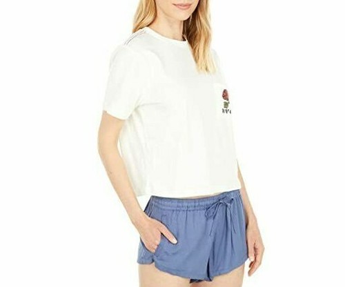 T-shirt RVCA donna Forever manica corta grafica XL AVJZT00294 - Foto 3 di 5