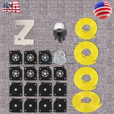 15x Carburetor Metering Repair Diaphragm For Zama C1U Carb Rep A015010 615-097