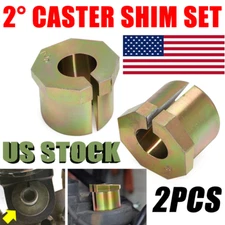 US 2° Caster Shim Set For 2005-2022 Ford Super Duty F-250 F-350 F450 4WD KR23228