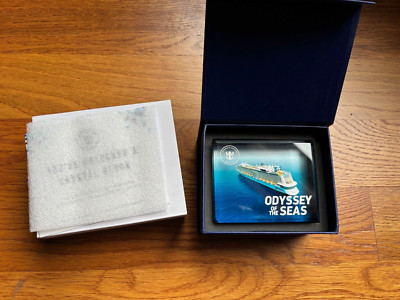 ROYAL CARIBBEAN Cruise Crystal Block 3-D of ODYSSEY of the Seas Cruise Ship