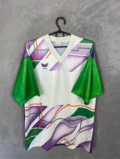 Erima Vintage Jersey Football Shirt Multicolor Polyester Mens Size L/XL