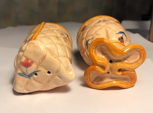 Agitadores de cerámica acolchados ~ con motivo floral en bolsa/almohada - Imagen 3 de 4