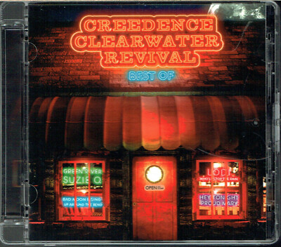 (CD) Creedence Clearwater Revival - Best Of - Bad Moon Rising, Hey Tonight, u.a.