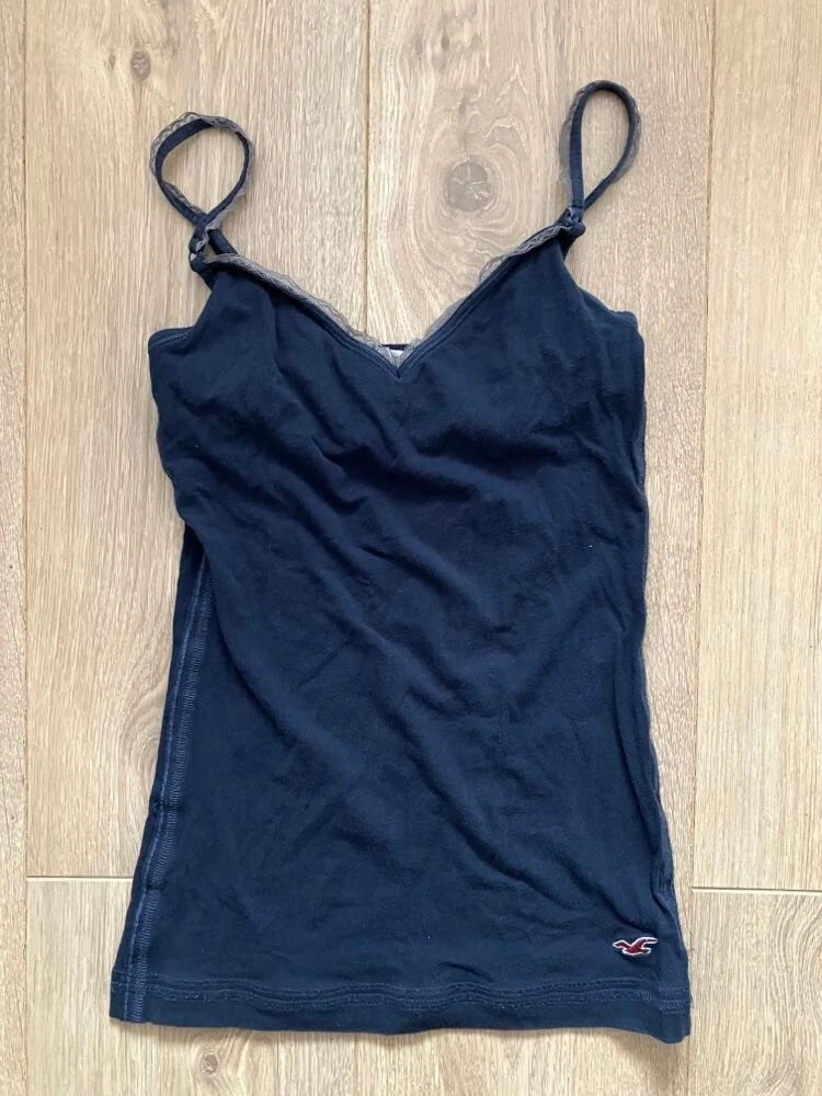 Hollister navy lace camisole ASO Bella Swan Twilight Eclipse size S