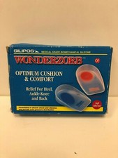 Silipos Wonderspur Heel Cushion Blue Dot