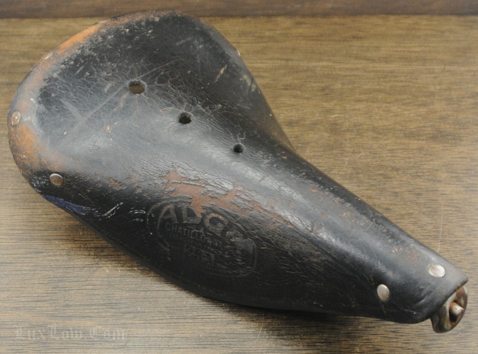 Selle Vélo Idéale 6 Cuir Marron – Antique Randonneur/Course – Bon État