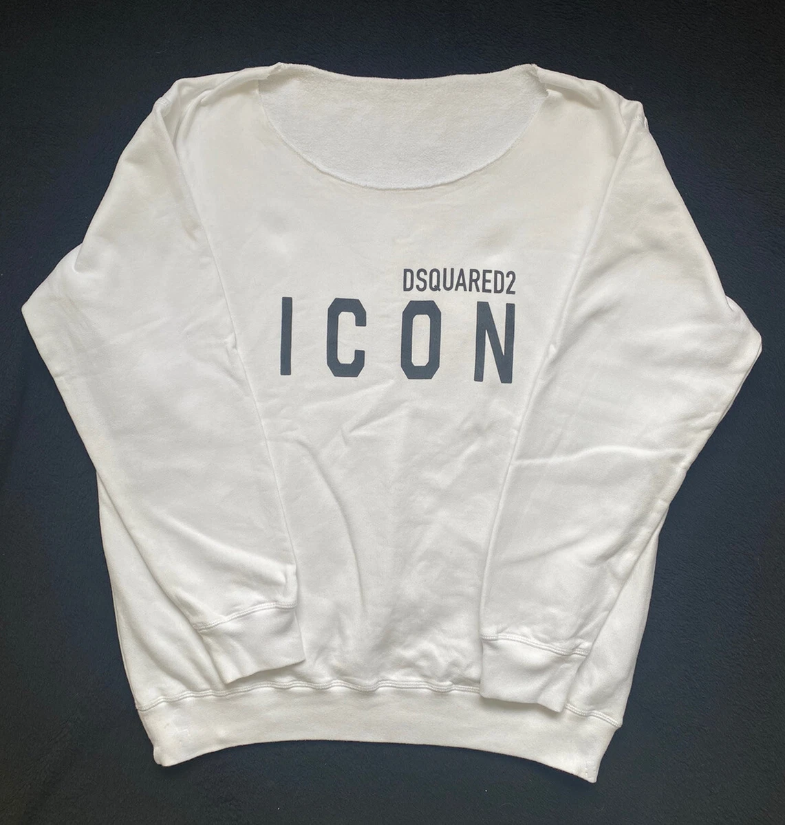 White shop slouchy jumper