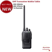 IC-F4003 5W Handheld UHF Transceiver Walkie Talkie with 16 Memory Channels tp1