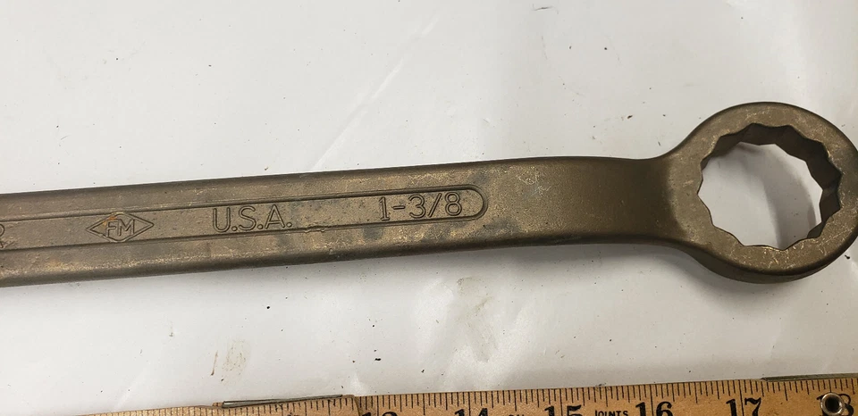 NUEVO Ampco W-676 1-3/8" Llave Combinada Bronce Sin Chispas No Magnética Foto 3 de 4