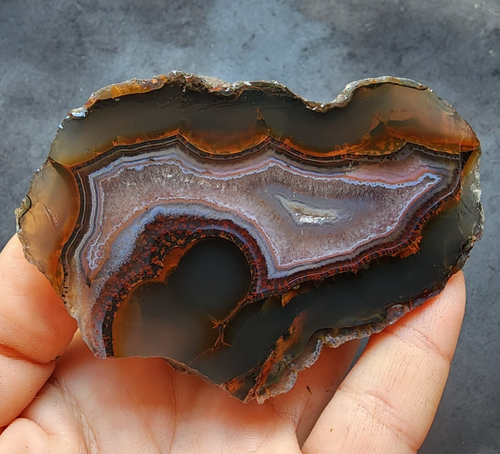 15.16 oz (430 gr) Eye Agate, Crystals for Jewelry Making, Rocks for Jewelry, めのう - Picture 6 of 14