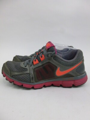 Nike Running Shoes Womens Size 8.5 Gray Pink Dual Fusion ST 2 Sneaker 454240-066