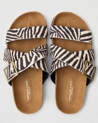 womens animal print sandals
