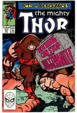 THOR # 411 - Marvel 1989 (vf)  Acts of Vengeance 1st New Warriors  (D)