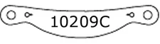 RACING OPTICS TEAROFFS,CLEAR,3 STACKS OF 10,SIMPSON SHARK,SUPER,VUDO,VALOR,10209