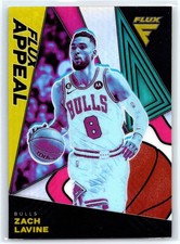 2022-23 Panini Flux #9 Zach LaVine Flux Appeal Silver