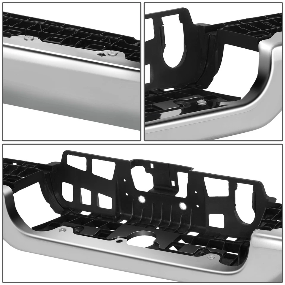 For 2019-2024 Ram 1500 Rear Bumper Face Bar w/o Dual Exhaust Polished Chrome - Image 4 of 4