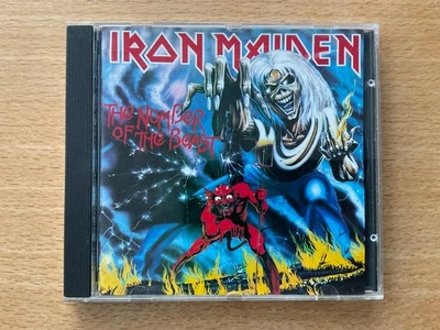 CD Iron Maiden - The Number of the Beast, 1st press 1987 Made in Italy sg vg - Bild 1 von 4