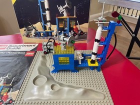 LEGO VINTAGE SPACE 483 - ALPHA-1 ROCKET BASE - COMPLETE WITH BOX INSTR INSERTS