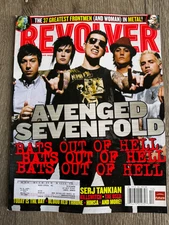 Revolver Magazine Dec 2007 Avenged Sevenfold Ministry Maynard Serj Tankian HIMSA
