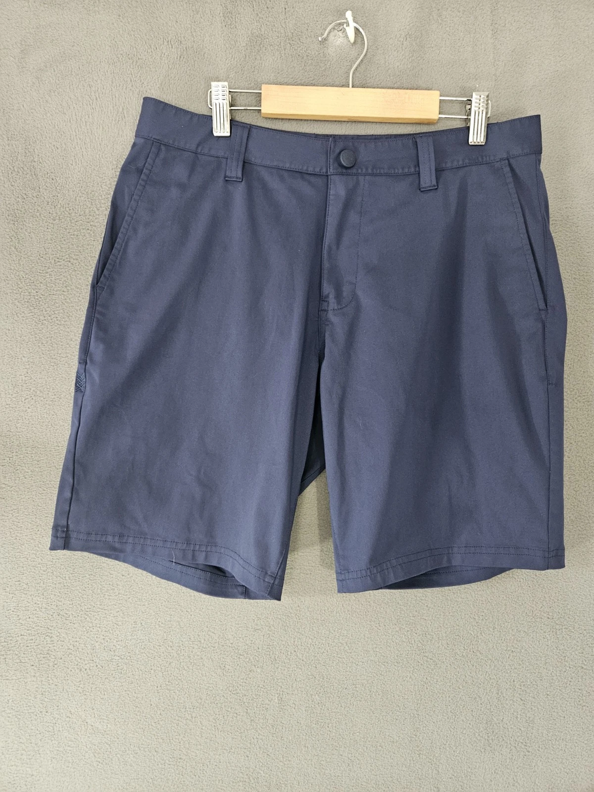 Rhone Resort Shorts Mens 31 Navy Quick Dry Nylon 7.5" Inseam Stretch Golf Hike