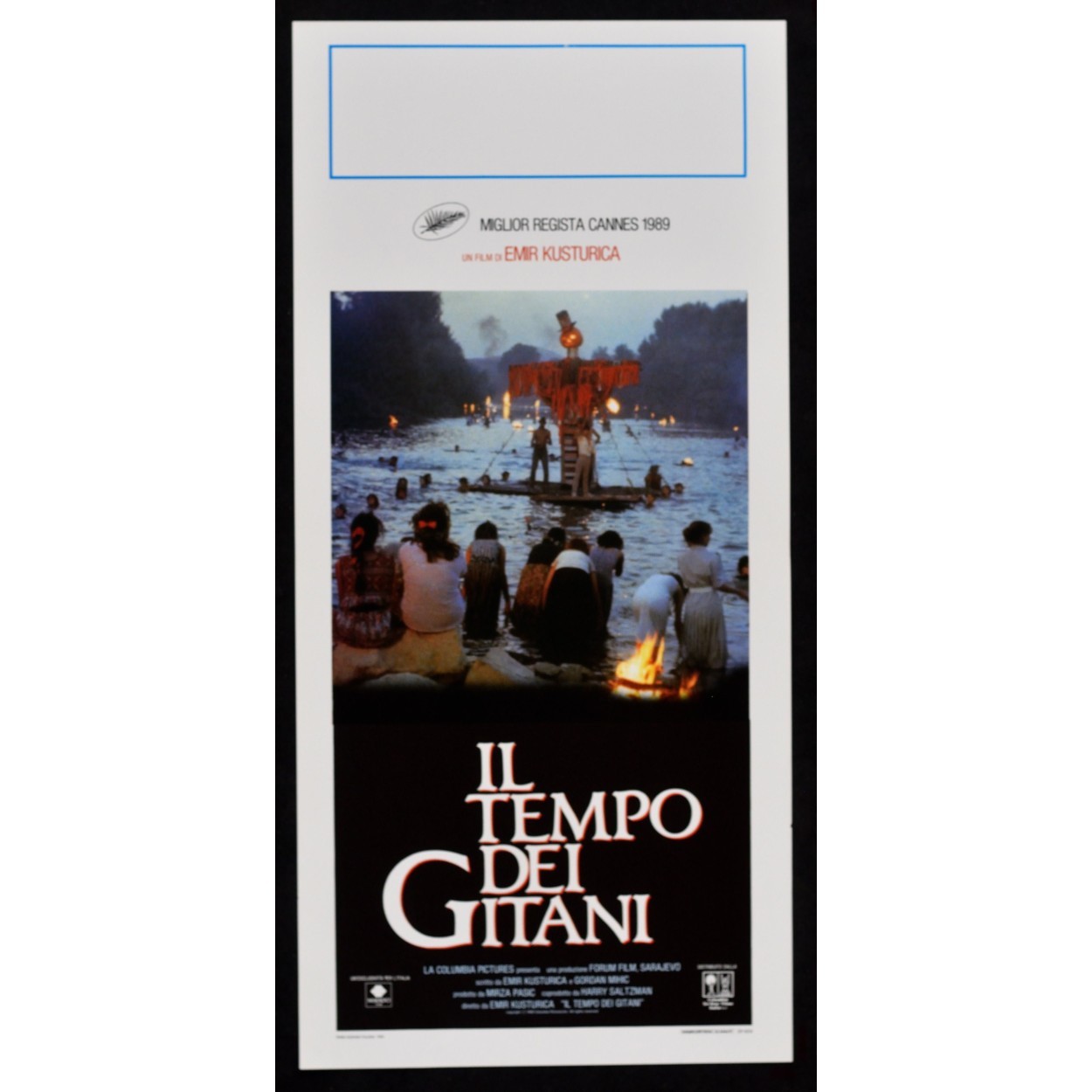Locandina originale film Il tempo dei gitani (1988) - Regia di Emir Kusturica