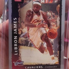 Upper Deck 2008-09 Fleer LeBron James #23 Cleveland Cavaliers Basketball Card
