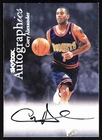 1999-00 SkyBox Premium Autographics Cory Alexander Auto Denver Nuggets #NNO
