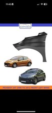Fits Peugeot 207 Front Wing (Approved) Left Hand 2006 2007 2008 2009