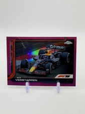 Max Verstappen 2025 Topps Chrome Formula 1 F1 #73 Pink Refractor /250