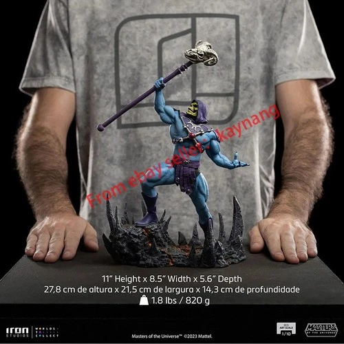 Estatua Skeletor Iron Studios He-Man y los Maestros del Universo escala 1/10