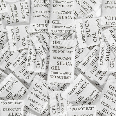 Sukh 100PCS 2Gram Silica Packets - Decassant Packs anti Humidity Packs Silicone