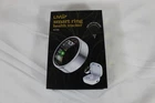 LivUp Smart Ring Health Tracker, Silver, Size 7