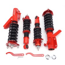 24 Stufen Dämpfer Gewindefahrwerk for Honda Civic Coupe Limousine EM2 2001-2005