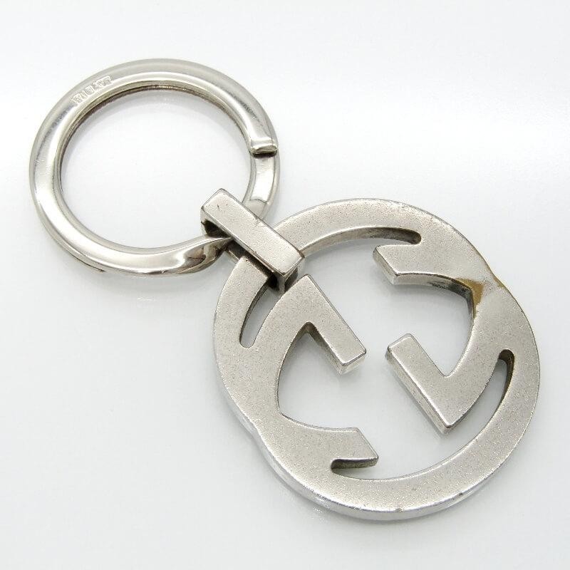 Authentic Gucci Interlocking G Bag Charm Key hold… - image 4