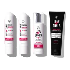 - Shampoo, Conditioner, Curly All In One Styler to repair, define and hydrate...