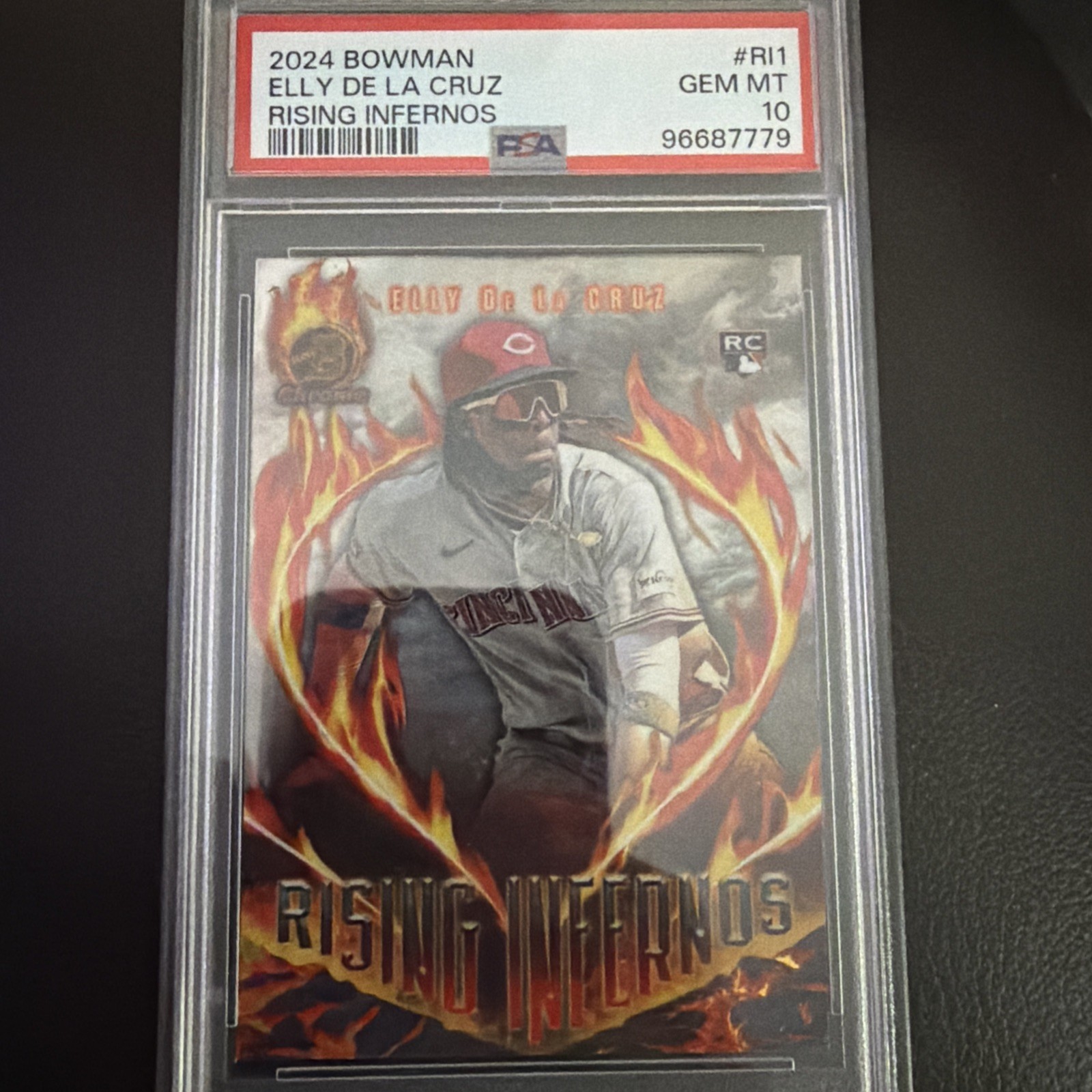 2024 Bowman - Rising Infernos Elly De La Cruz #RI-1 (RC) PSA 10