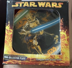 Star Wars Mini Collectors Plate General Grievous