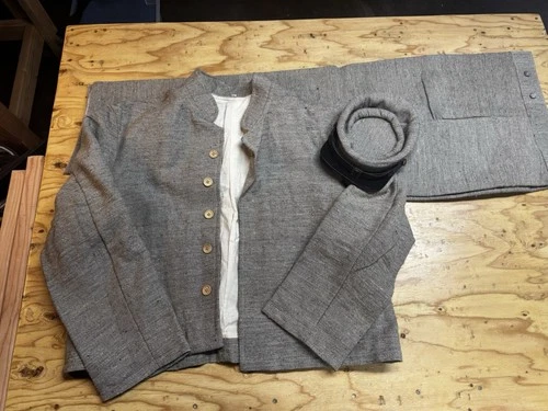 CIVIL WAR CS CSA CONFEDERATE INFANTRY JEAN WOOL UNIFORM, PANTS, JACKETS, HAT