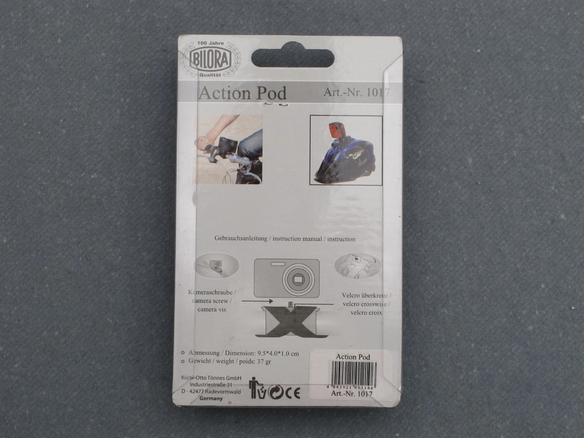 Bilora Action Pod 1017 Halterung Actionkamera Helm Fahrrad - neu OVP